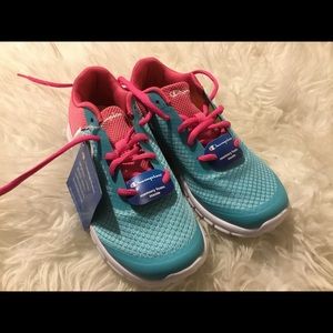 Champion Blue and Pink Kids Shoes